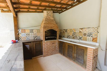Área Externa - Churrasqueira de casa de condomínio à venda com 3 quartos, 320m² em Pechincha, Rio de Janeiro