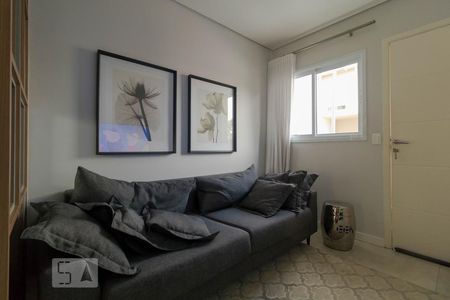 Sala de casa de condomínio à venda com 3 quartos, 115m² em Parque Rural Fazenda Santa Cândida, Campinas