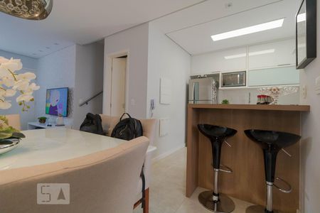 Sala de Jantar de casa de condomínio à venda com 3 quartos, 115m² em Parque Rural Fazenda Santa Cândida, Campinas