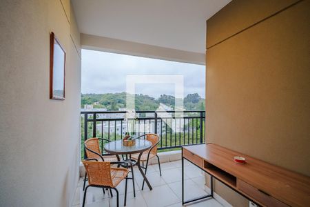 Varanda de kitnet/studio para alugar com 1 quarto, 37m² em Vila Gomes, São Paulo