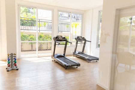 Studio para alugar com 37m², 1 quarto e 1 vaga Studio para alugar com 37m², 1 quarto e 1 vagaAcademia