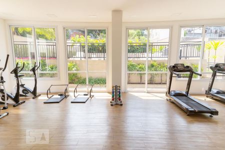 Studio para alugar com 37m², 1 quarto e 1 vaga Studio para alugar com 37m², 1 quarto e 1 vagaAcademia