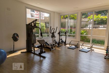 Studio para alugar com 37m², 1 quarto e 1 vaga Studio para alugar com 37m², 1 quarto e 1 vagaAcademia