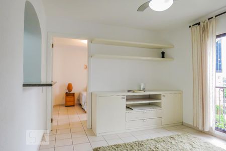 Sala  de apartamento para alugar com 1 quarto, 48m² em Itaim Bibi, São Paulo
