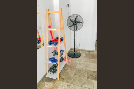 Apartamento para alugar com 48m², 1 quarto e 1 vaga Apartamento para alugar com 48m², 1 quarto e 1 vagaAcademia