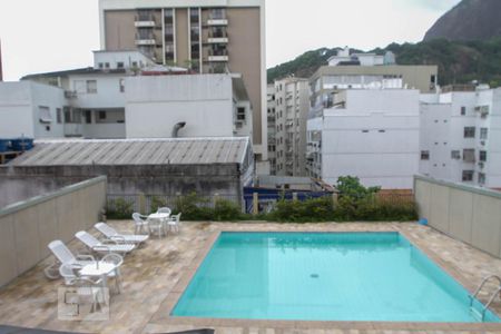 Varanda da Sala de apartamento para alugar com 1 quarto, 57m² em Leblon, Rio de Janeiro