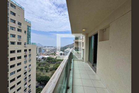 Varanda da Sala de apartamento para alugar com 2 quartos, 73m² em Recreio dos Bandeirantes, Rio de Janeiro