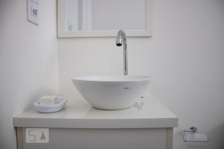 Studio para alugar com 24m², 1 quarto e sem vaga Studio para alugar com 24m², 1 quarto e sem vagaBanheiro