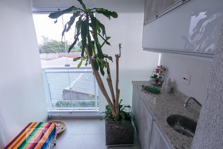 Varanda de apartamento para alugar com 2 quartos, 63m² em Várzea da Barra Funda, São Paulo