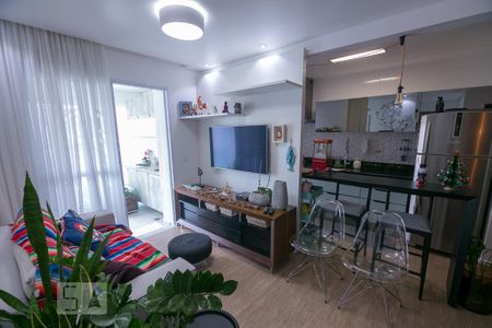 Sala de apartamento para alugar com 2 quartos, 63m² em Várzea da Barra Funda, São Paulo