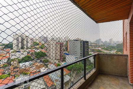 Varanda de apartamento para alugar com 3 quartos, 134m² em Jardim das Bandeiras, São Paulo