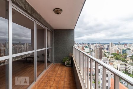 Varanda de apartamento para alugar com 3 quartos, 166m² em Batel, Curitiba