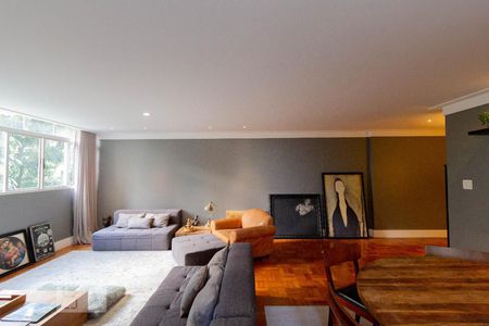 Sala de apartamento à venda com 3 quartos, 180m² em Jardim Paulista, São Paulo