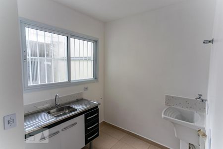Cozinha de apartamento para alugar com 2 quartos, 38m² em Chácara Santo Antônio, São Paulo