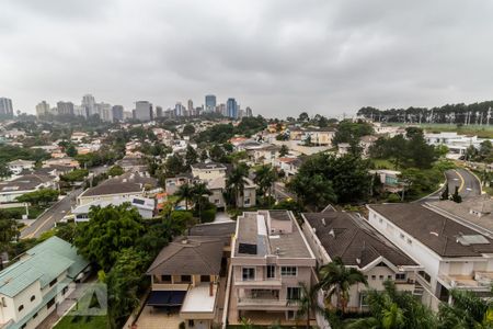 Vista da Varanda Gourmet de apartamento à venda com 1 quarto, 79m² em Empresarial 18 do Forte, Barueri