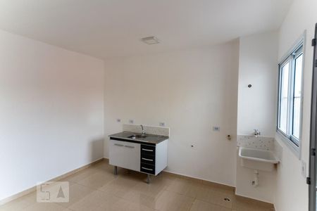 Sala e Cozinha de apartamento para alugar com 1 quarto, 28m² em Chácara Santo Antônio (zona Leste), São Paulo