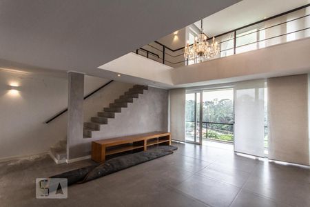 Sala de casa de condomínio para alugar com 1 quarto, 100m² em Fazenda Morumbi, São Paulo
