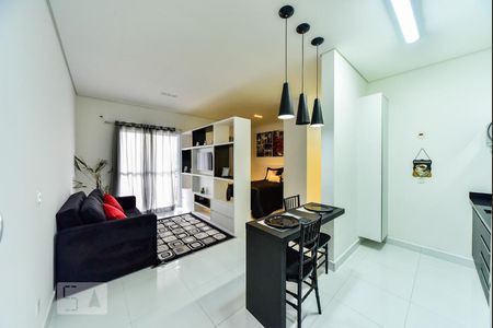 Sala de kitnet/studio para alugar com 1 quarto, 42m² em Rudge Ramos, São Bernardo do Campo