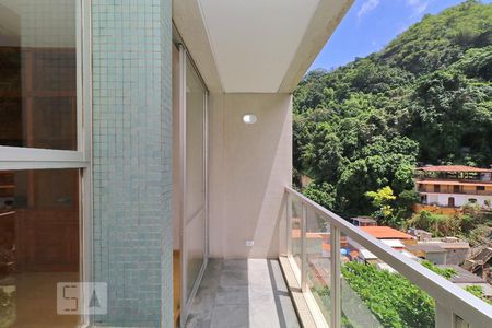 Varanda da Sala. de apartamento para alugar com 3 quartos, 105m² em Leme, Rio de Janeiro