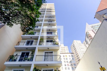 Studio à venda com 47m², 1 quarto e sem vagaFachada