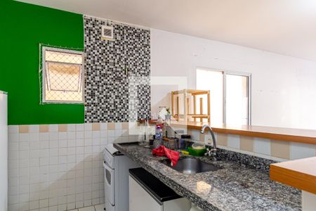 Studio à venda com 47m², 1 quarto e sem vagaCozinha