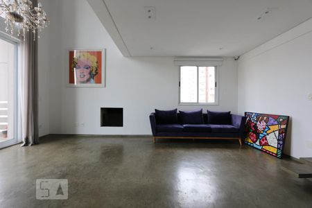 Sala de apartamento à venda com 1 quarto, 90m² em Vila Suzana, São Paulo