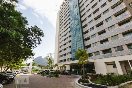 Apartamento para alugar com 35m², 1 quarto e 1 vagaFachada/Entrada