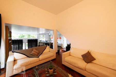 Sala de estar de casa de condomínio à venda com 4 quartos, 454m² em Brooklin Paulista, São Paulo