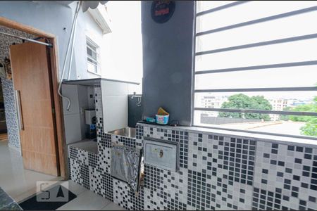 Área de Serviço de kitnet/studio para alugar com 1 quarto, 25m² em Estácio, Rio de Janeiro