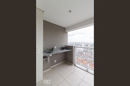 Varanda gourmet de apartamento para alugar com 1 quarto, 46m² em Brás, São Paulo