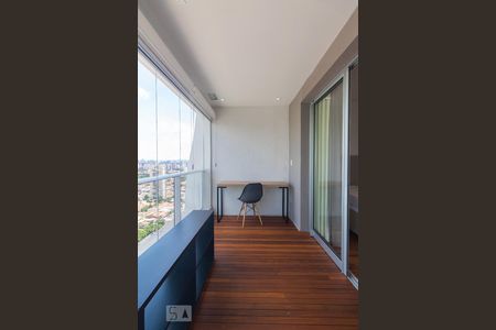 Apartamento para alugar com 47m², 1 quarto e 1 vaga Apartamento para alugar com 47m², 1 quarto e 1 vagaVaranda