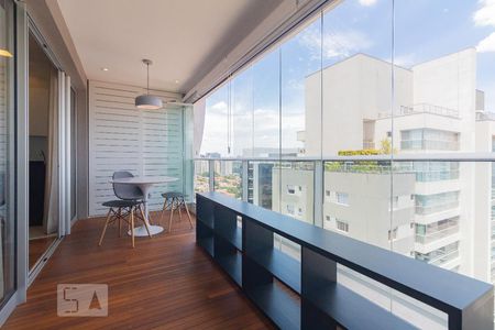 Apartamento para alugar com 47m², 1 quarto e 1 vaga Apartamento para alugar com 47m², 1 quarto e 1 vagaVaranda