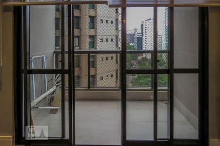 Varanda sala de apartamento à venda com 2 quartos, 75m² em Indianópolis, São Paulo