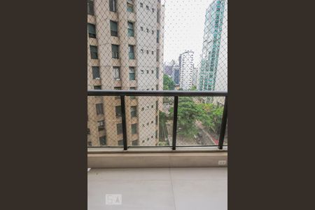 Varanda sala de apartamento à venda com 2 quartos, 75m² em Indianópolis, São Paulo
