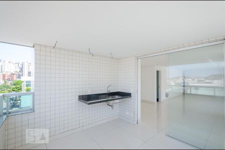 Varanda da Sala de apartamento para alugar com 4 quartos, 160m² em Buritis, Belo Horizonte