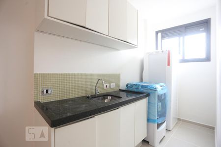 Cozinha de apartamento para alugar com 1 quarto, 42m² em Bela Vista, São Paulo