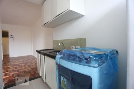 Cozinha de apartamento para alugar com 1 quarto, 42m² em Bela Vista, São Paulo