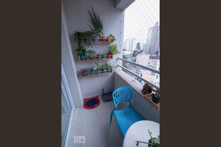 Varanda de apartamento à venda com 1 quarto, 32m² em Campos Elíseos, São Paulo