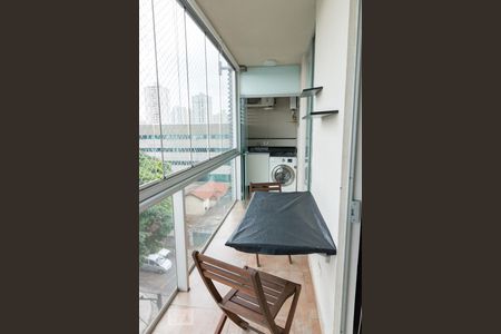 Studio para alugar com 36m², 1 quarto e 1 vagaVaranda