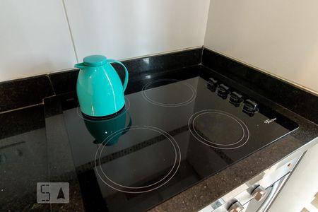 Studio para alugar com 36m², 1 quarto e 1 vagaCozinha - fogão de indução