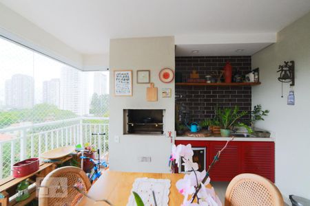 Varanda de apartamento para alugar com 3 quartos, 172m² em Vila Cordeiro, São Paulo