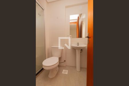 Banheiro de apartamento para alugar com 1 quarto, 34m² em Boa Vista, Novo Hamburgo