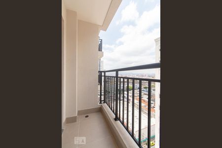 Varanda de apartamento à venda com 1 quarto, 36m² em Brás, São Paulo