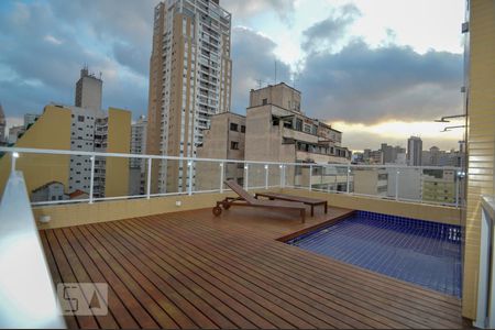 Solarium de apartamento à venda com 1 quarto, 20m² em República, São Paulo