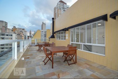 Terraço de apartamento à venda com 1 quarto, 20m² em República, São Paulo