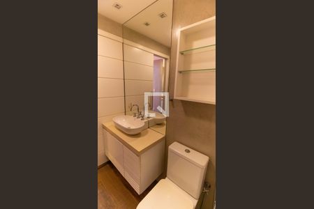 Apartamento à venda com 100m², 1 quarto e 2 vagasBanheiro da Suite