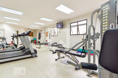 Apartamento para alugar com 43m², 1 quarto e 1 vaga Apartamento para alugar com 43m², 1 quarto e 1 vagaAcademia