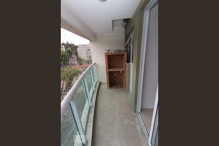 Varanda da Sala de apartamento à venda com 3 quartos, 54m² em Pechincha, Rio de Janeiro