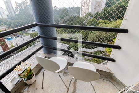 Varanda da Sala de apartamento para alugar com 1 quarto, 43m² em Vila Suzana, São Paulo