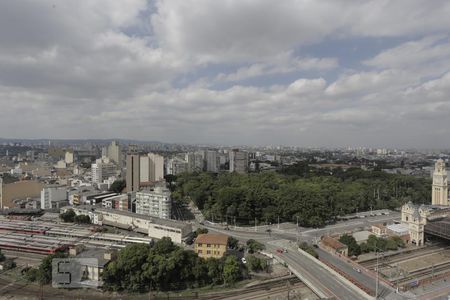 Vista de kitnet/studio à venda com 1 quarto, 27m² em Santa Efigênia, São Paulo